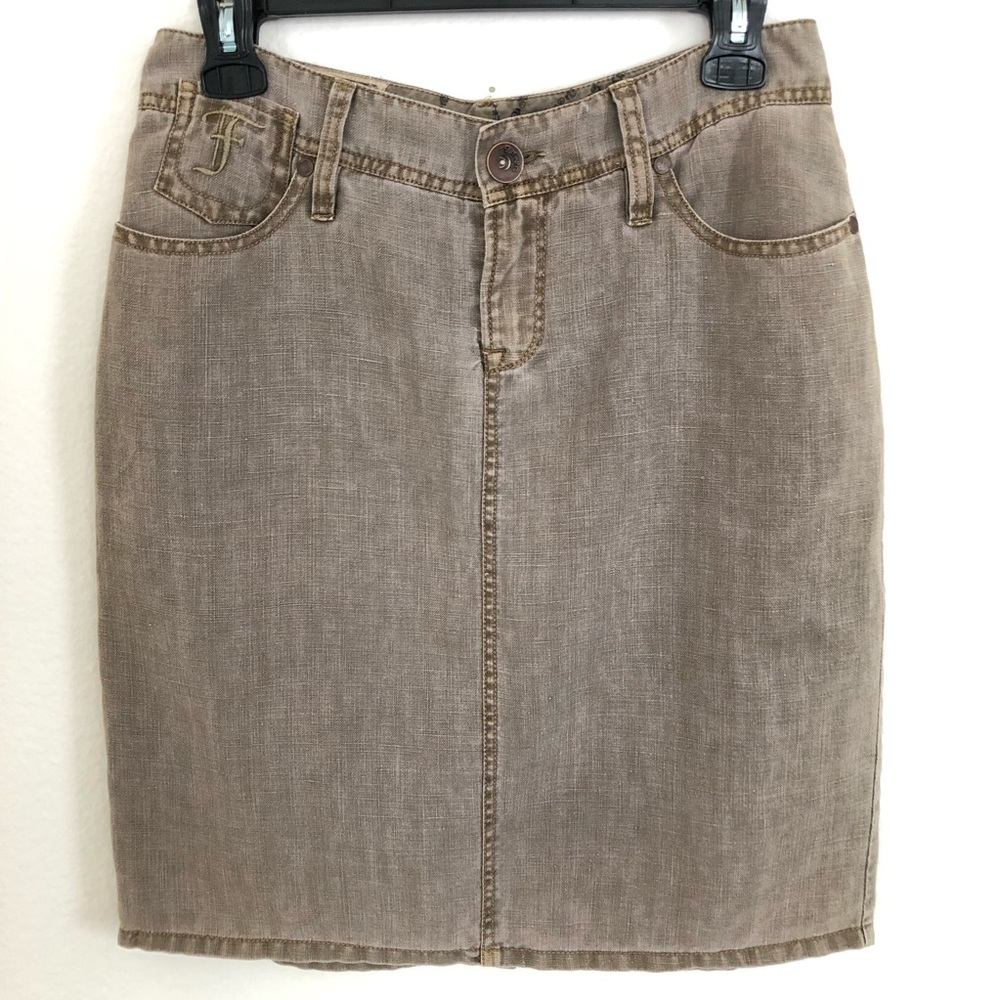 Fillmore California Linen skirt size 26